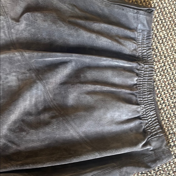 Elegant genuine suede A-Line Maxi Skirt - Picture 6 of 8